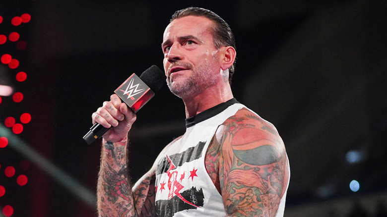 CM Punk on "WWE Raw"