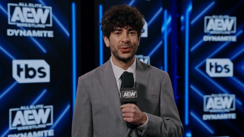 Tony Khan talking