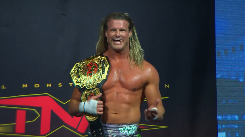 Nic Nemeth celebrates victory on the ramp