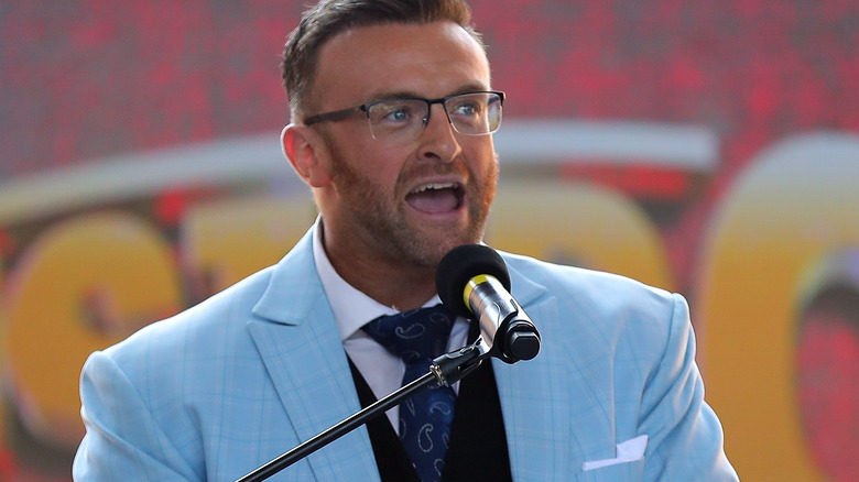 Nick Aldis talks