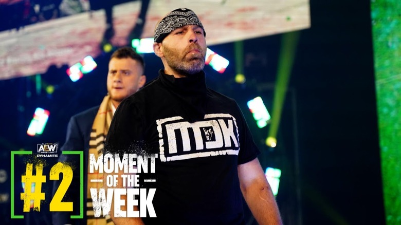 Nick Gage Shows Up In AEW