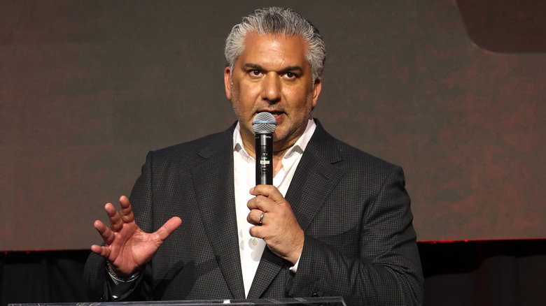 Nick Khan speaks onstage during the launch of Fanatics Studios