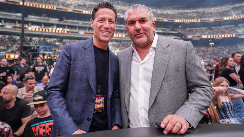TKO's Mark Shapiro and WWE President Nick Khan