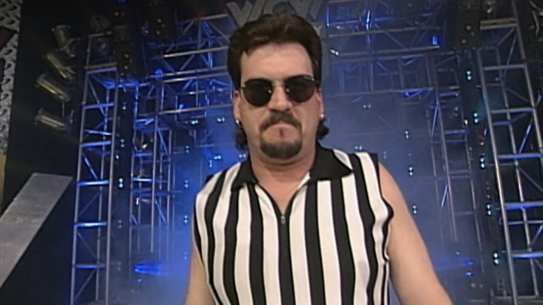 Nick Patrick makes his entrance