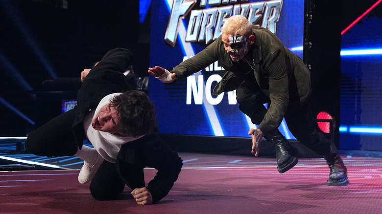Darby Allin goes after Nick Wayne