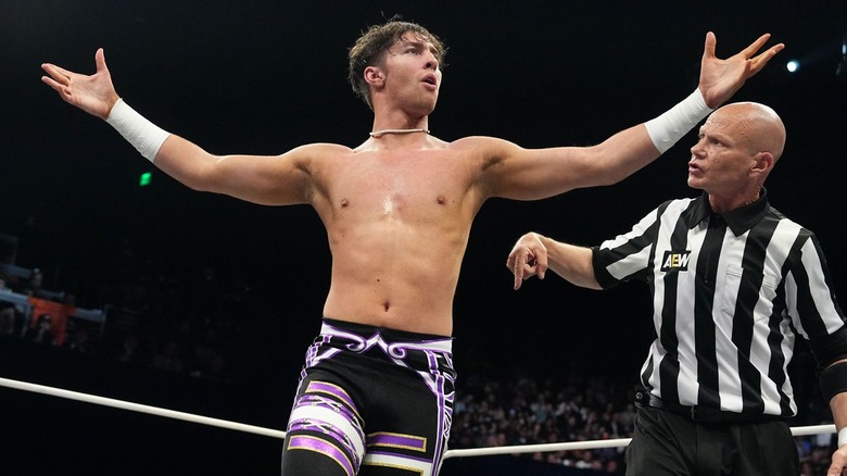 Nick Wayne at AEW Fyter Fest 2025