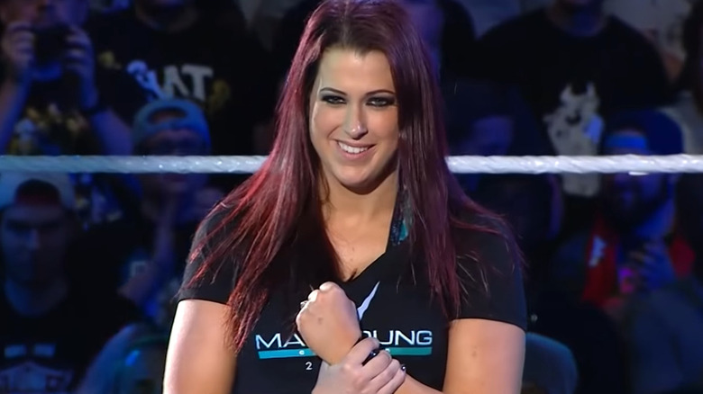 Nicole Matthews in the Mae Young Classic
