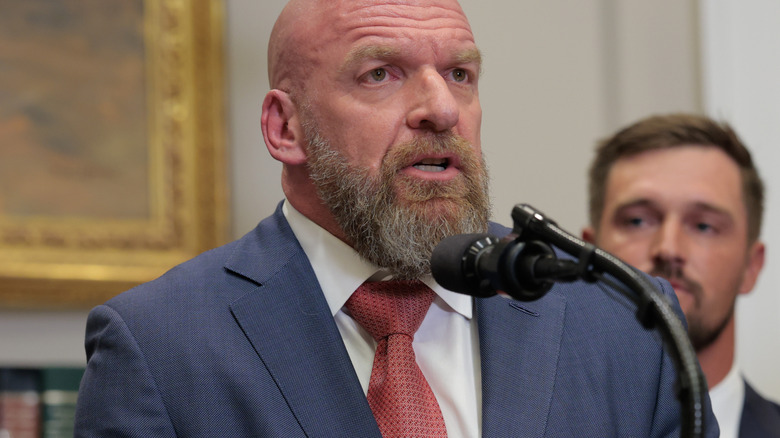 triple h speaking at white house