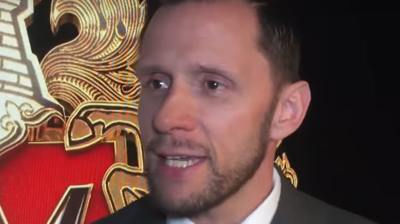 Nigel McGuinness talking