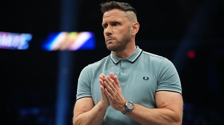 Nigel McGuinness in the ring