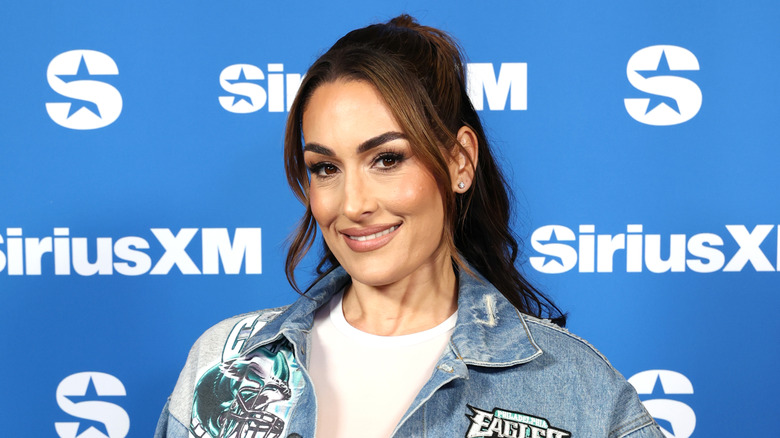 Nikki Bella at a Sirius XM event