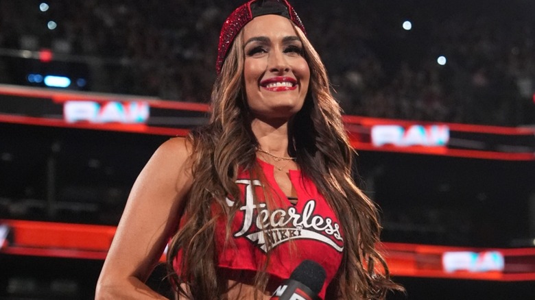Nikki Bella smiling