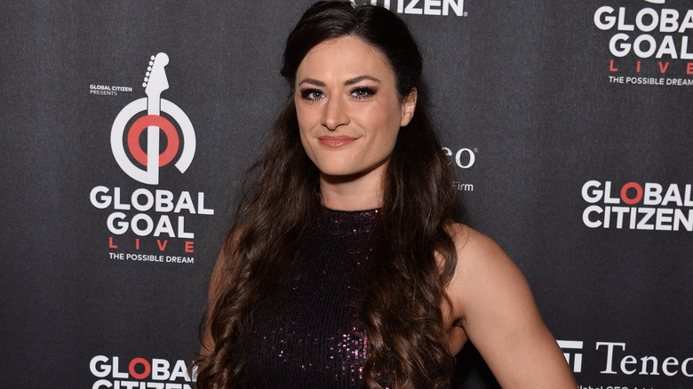 Nina Samuels walks the red carpet