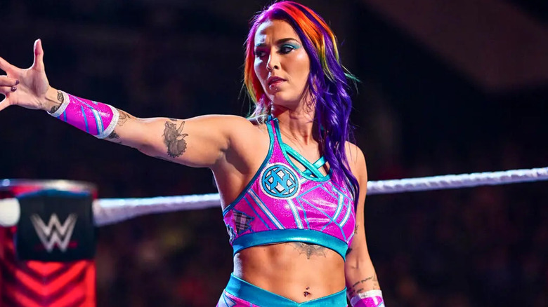 Nixon Newell as Tegan Nox in WWE