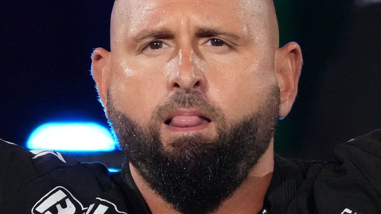 Karl Anderson With His Tongue Out