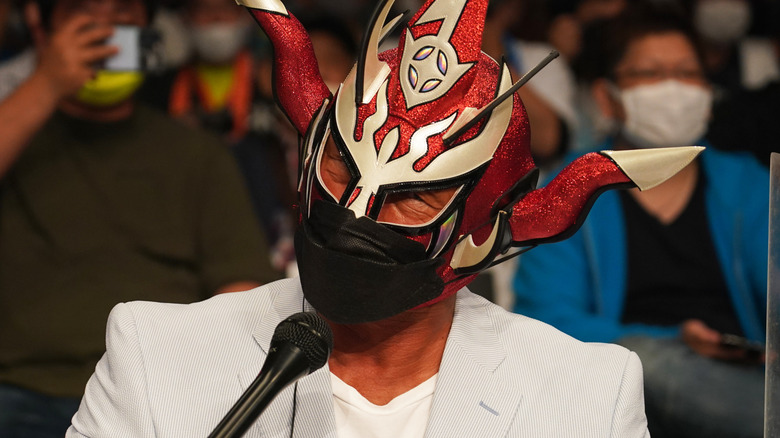 Jushin Thunder Liger talking