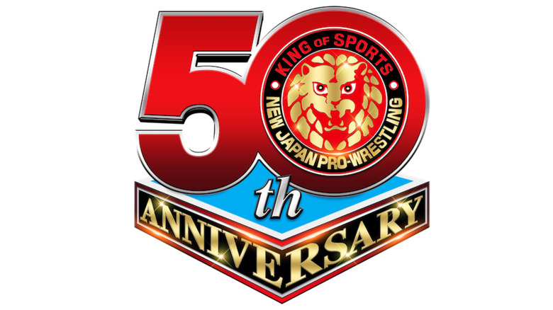 NJPW 50th logo 16x9