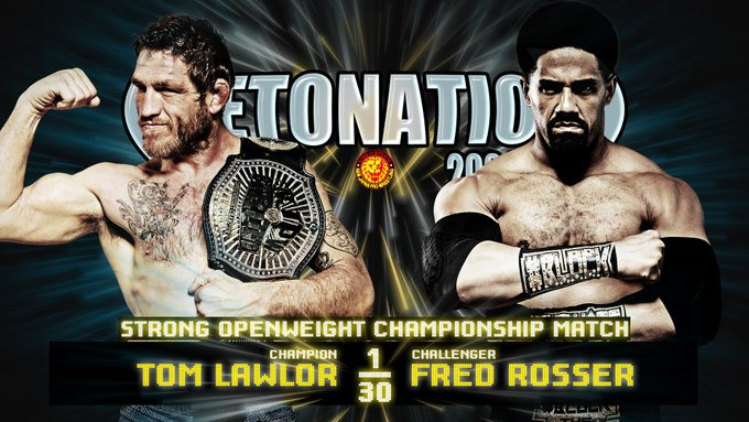 Tom Lawlor with title vs. Fred Rosser