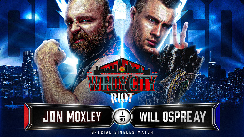 Jon Moxley Will Ospreay NJPW Windy City Riot