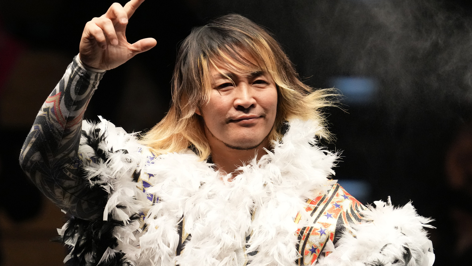 NJPW's Hiroshi Tanahashi Makes Surprise Appearance As Mystery Partner On AEW Collision - Vimarsana News