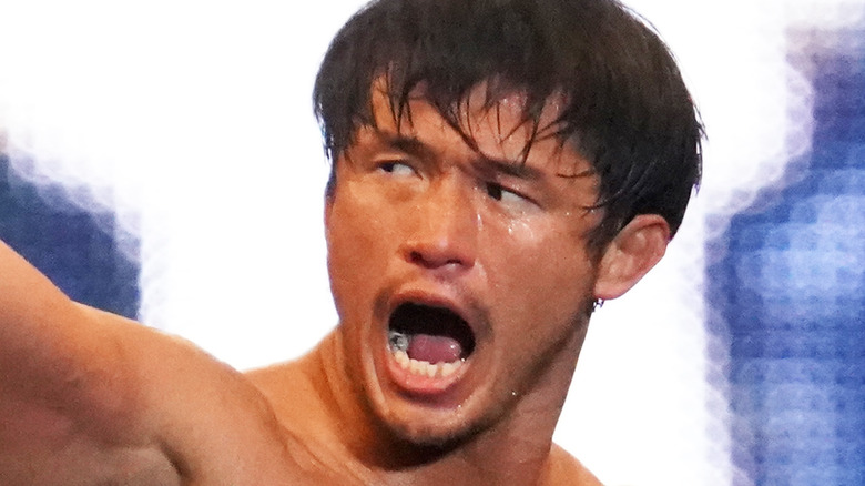 Katsuyori Shibata At An NJPW Event In 2021