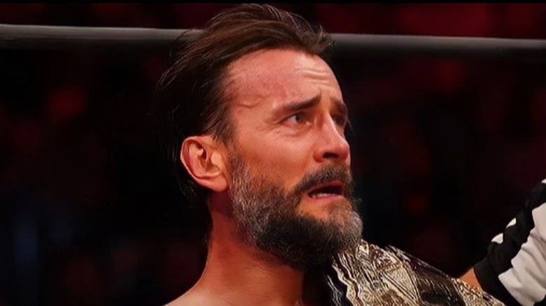 CM Punk At AEW Double Or Nothing