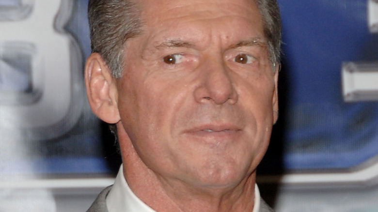 Vince McMahon glaring