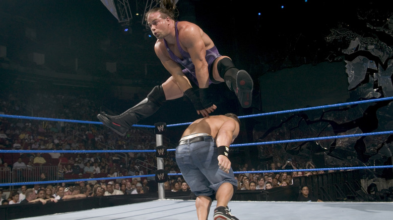 Rob Van Dam y John Cena Wrestling a mediados de la década de 2000