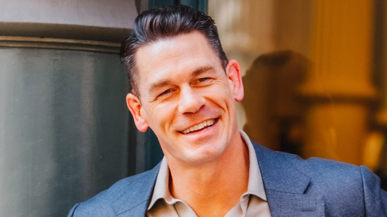 John Cena in a good mood