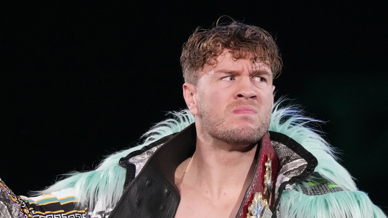 Will Ospreay makes his entrance