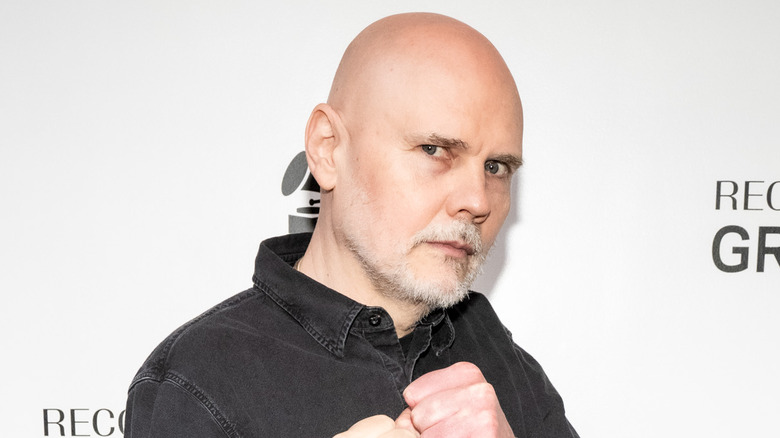 NWA President Billy Corgan posing