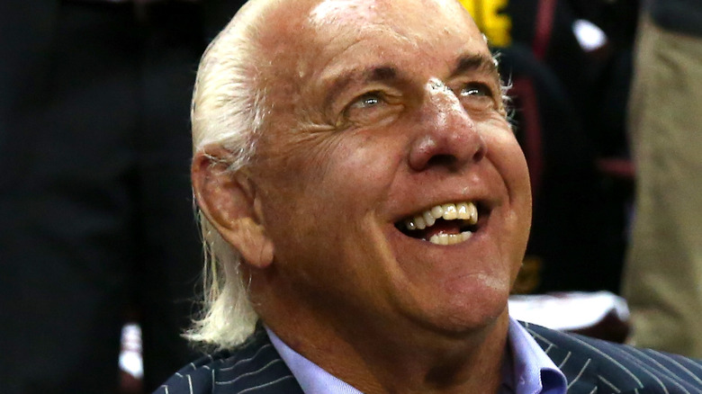 Ric Flair smiling