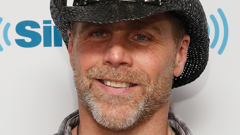 Shawn Michaels smiling
