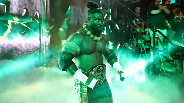 Oba Femi's entrance