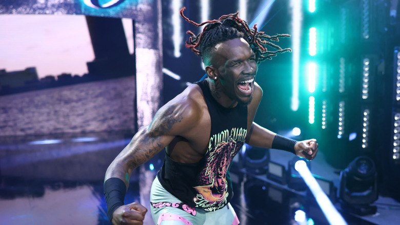 Je'von Evans entrance