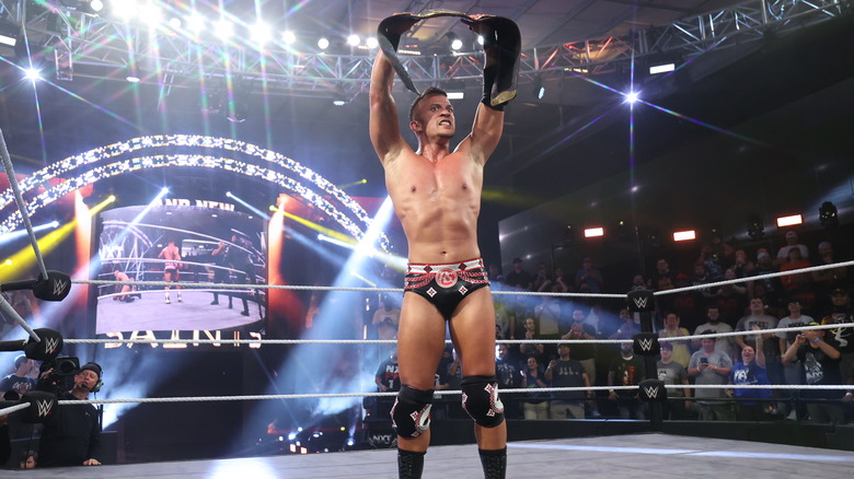 Ricky Saints in the ring