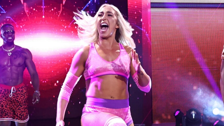 Brinley Reece makes her entrance