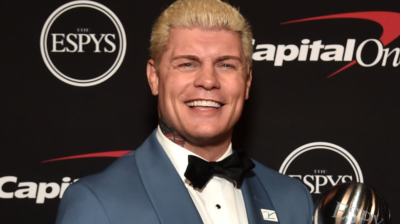 Cody Rhodes smiling