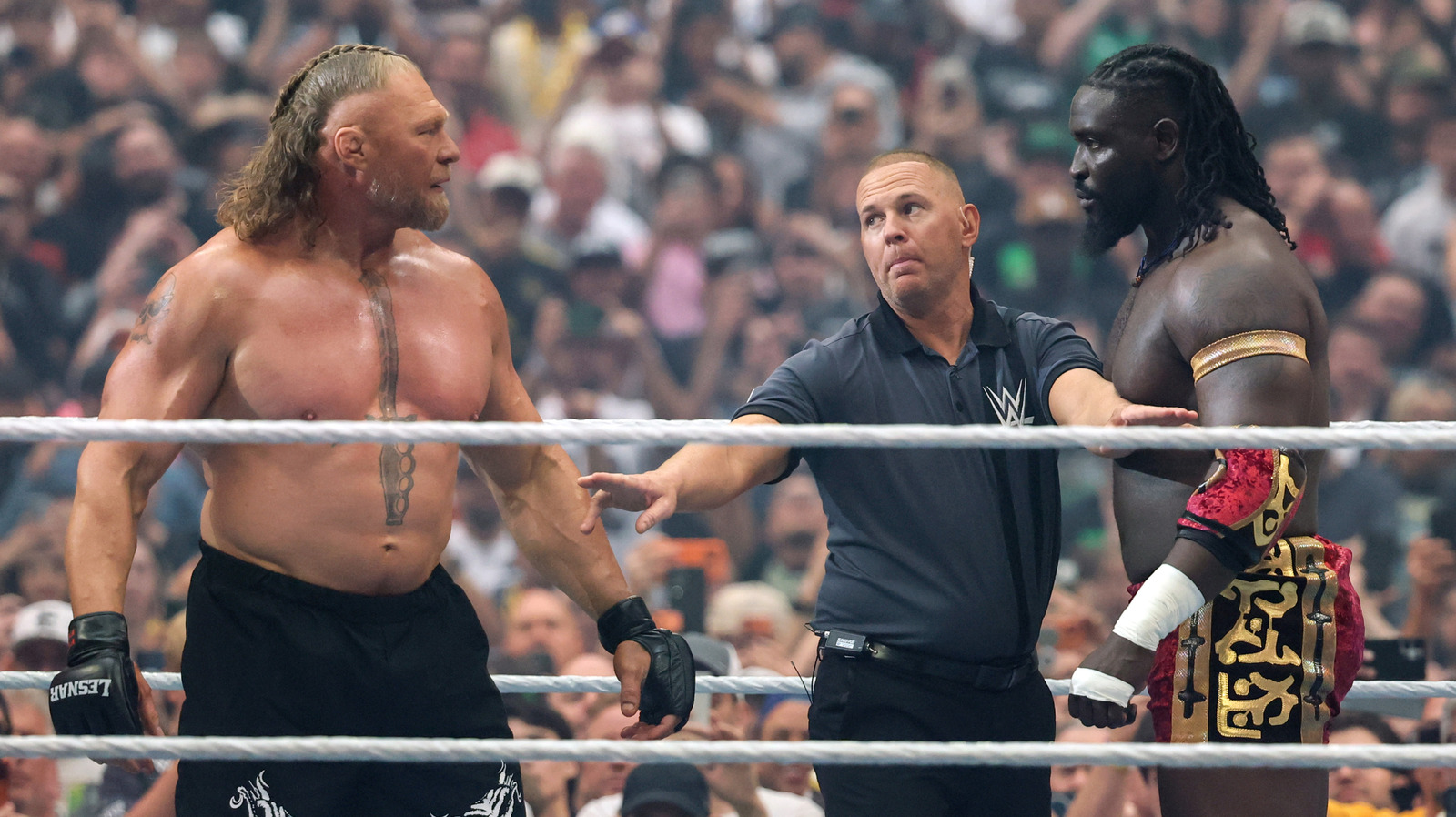 Brock Lesnar returns to WWE for Hell in a Cell with Oba Femi at SummerSlam