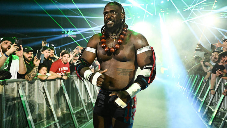 Oba Femi's entrance