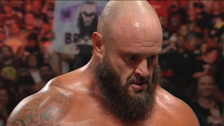 Braun Strowman glowers