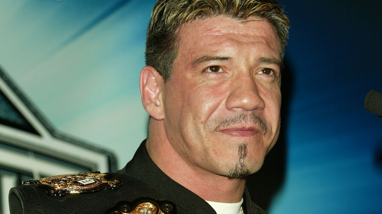 Eddie Guerrero with title belt