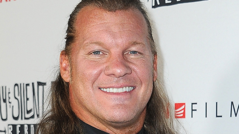 Chris Jericho smiling