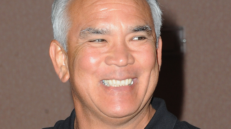 Ricky Steamboat smiling