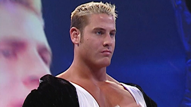 Rene Dupree preparing to wrestle John Cena