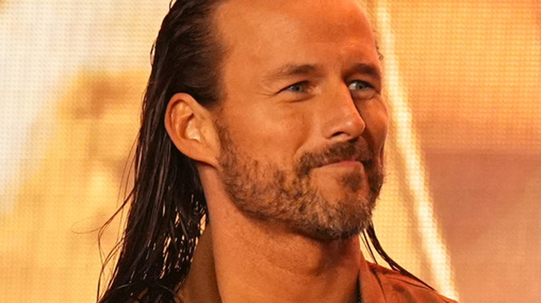 Adam Cole smiling