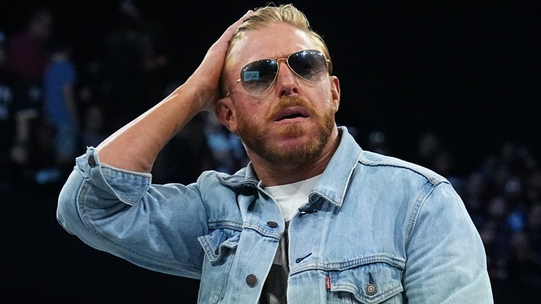 Orange Cassidy ahead of his match against Claudio Castagnoli on 