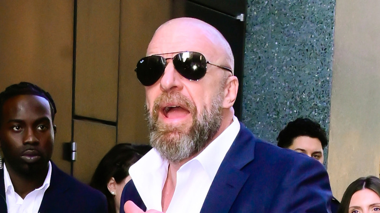 Triple H finding out plans have changed