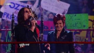 is ozzy osbourne in the wwe hall of fame