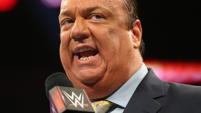 Paul Heyman on the mic